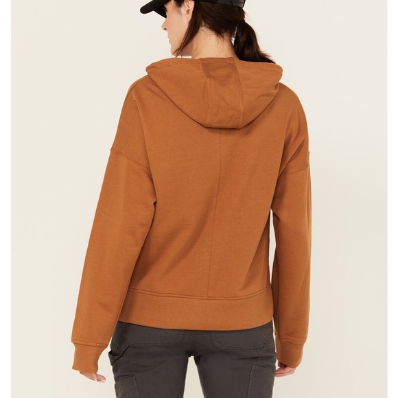 Carhartt Women's Tan Hoodie - Picture 4 of 9